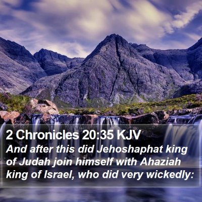 2 Chronicles 20:35 KJV Bible Verse Image