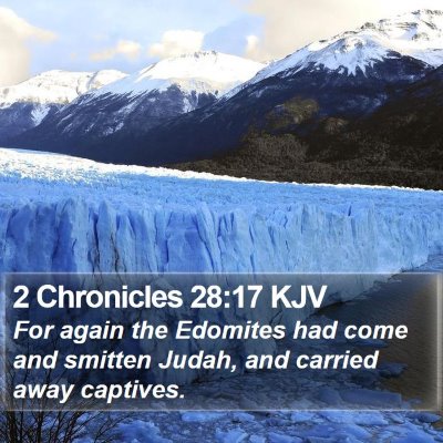 2 Chronicles 28:17 KJV Bible Verse Image