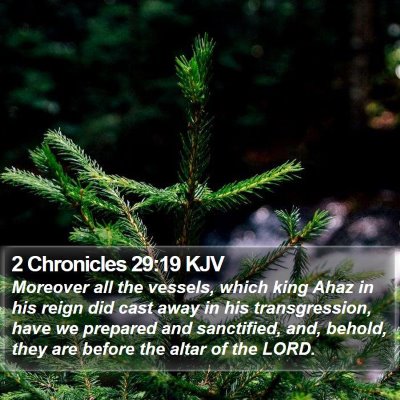 2 Chronicles 29:19 KJV Bible Verse Image