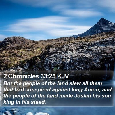 2 Chronicles 33:25 KJV Bible Verse Image