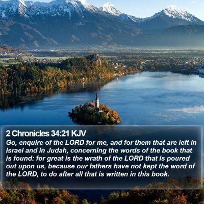 2 Chronicles 34:21 KJV Bible Verse Image