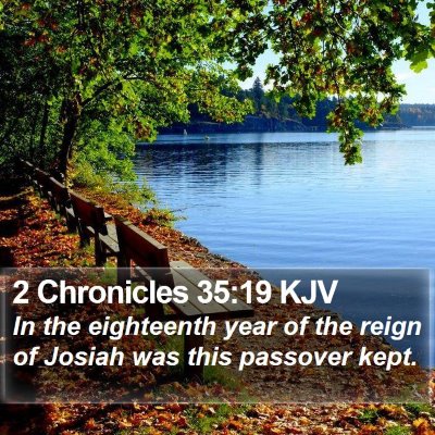2 Chronicles 35:19 KJV Bible Verse Image