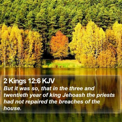 2 Kings 12:6 KJV Bible Verse Image