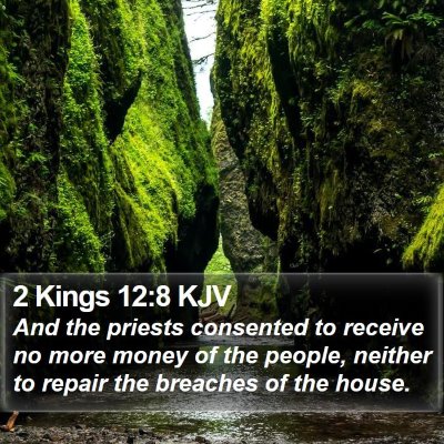 2 Kings 12:8 KJV Bible Verse Image