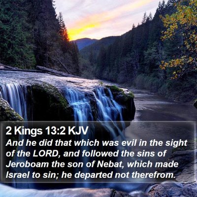 2 Kings 13:2 KJV Bible Verse Image