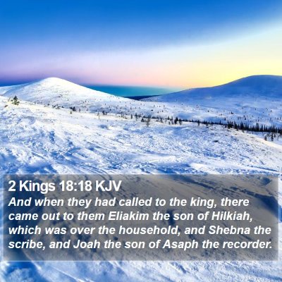 2 Kings 18:18 KJV Bible Verse Image