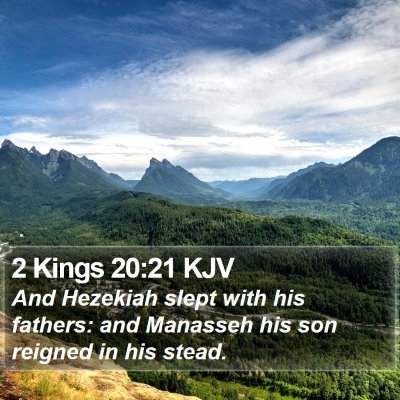 2 Kings 20:21 KJV Bible Verse Image