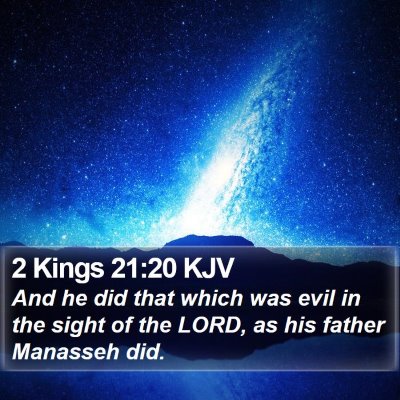 2 Kings 21:20 KJV Bible Verse Image