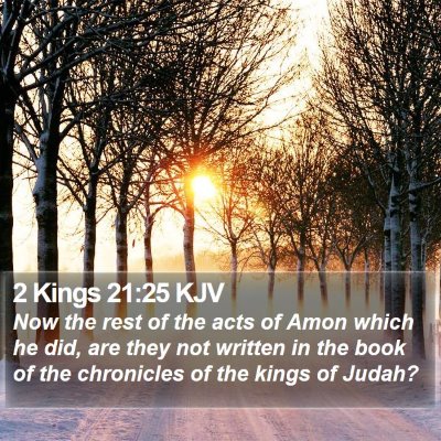 2 Kings 21:25 KJV Bible Verse Image