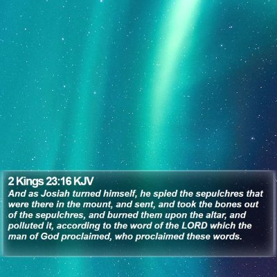 2 Kings 23:16 KJV Bible Verse Image