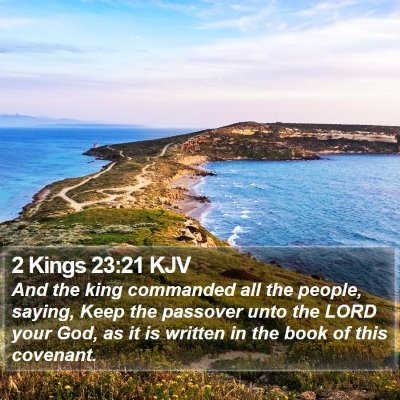 2 Kings 23:21 KJV Bible Verse Image