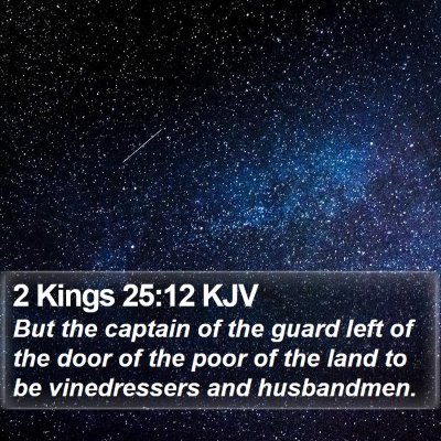 2 Kings 25:12 KJV Bible Verse Image