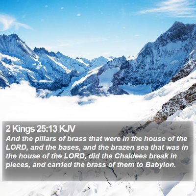 2 Kings 25:13 KJV Bible Verse Image
