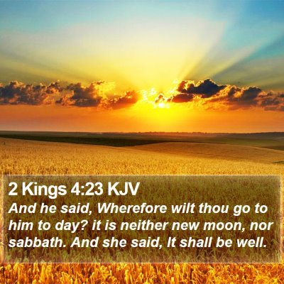 2 Kings 4:23 KJV Bible Verse Image
