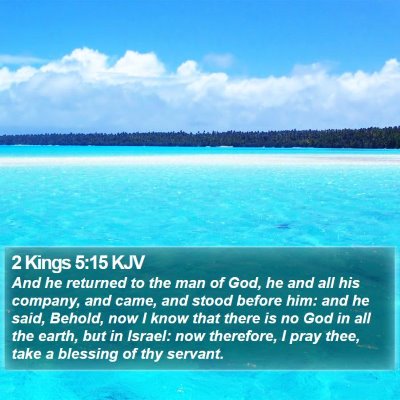 2 Kings 5:15 KJV Bible Verse Image