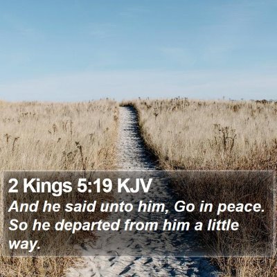 2 Kings 5:19 KJV Bible Verse Image