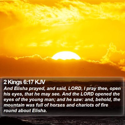2 Kings 6:17 KJV Bible Verse Image