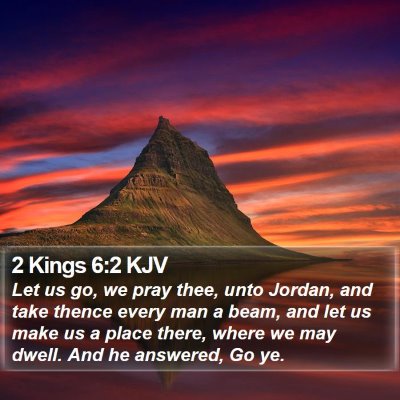 2 Kings 6:2 KJV Bible Verse Image
