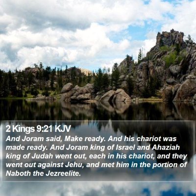 2 Kings 9:21 KJV Bible Verse Image