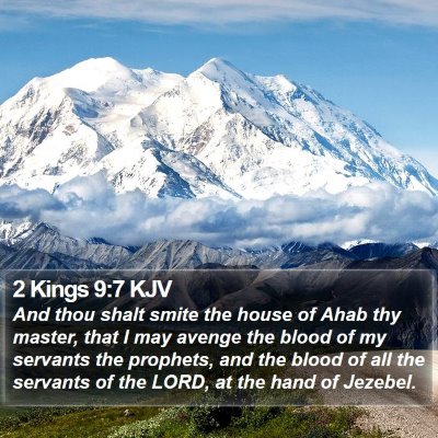 2 Kings 9:7 KJV Bible Verse Image