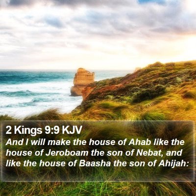 2 Kings 9:9 KJV Bible Verse Image