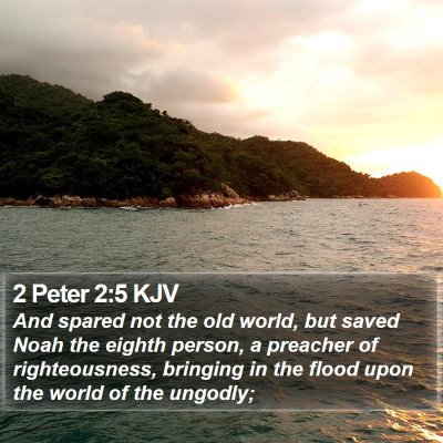 2 Peter 2:5 KJV Bible Verse Image