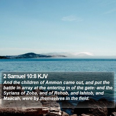 2 Samuel 10:8 KJV Bible Verse Image