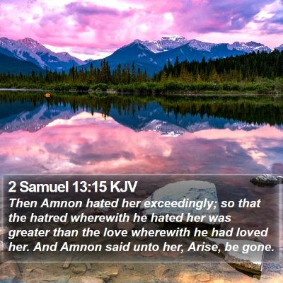 2 Samuel 13:15 KJV Bible Verse Image