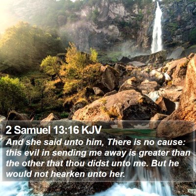 2 Samuel 13:16 KJV Bible Verse Image
