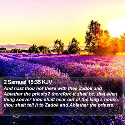 2 Samuel 15:35 KJV Bible Verse Image
