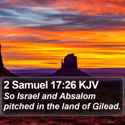 2 Samuel 17:26 KJV Bible Verse Image