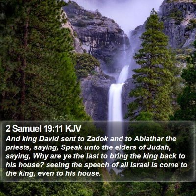 2 Samuel 19:11 KJV Bible Verse Image