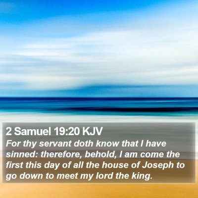 2 Samuel 19:20 KJV Bible Verse Image