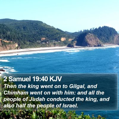 2 Samuel 19:40 KJV Bible Verse Image