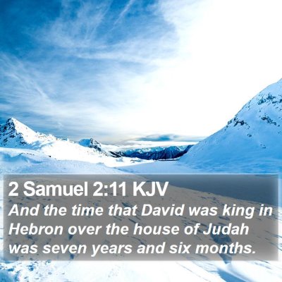 2 Samuel 2:11 KJV Bible Verse Image