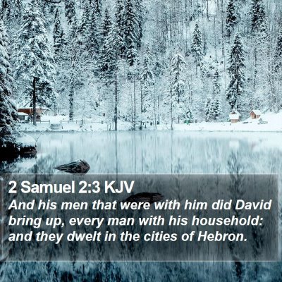 2 Samuel 2:3 KJV Bible Verse Image