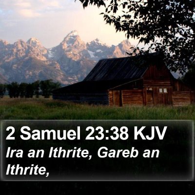 2 Samuel 23:38 KJV Bible Verse Image