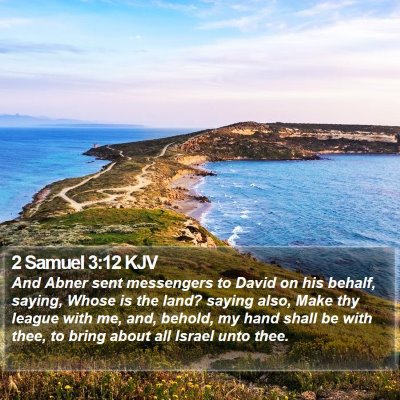 2 Samuel 3:12 KJV Bible Verse Image
