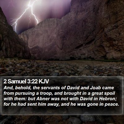 2 Samuel 3:22 KJV Bible Verse Image