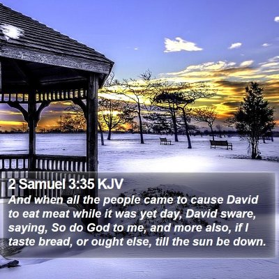 2 Samuel 3:35 KJV Bible Verse Image