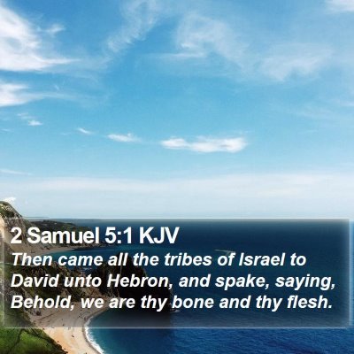 2 Samuel 5:1 KJV Bible Verse Image
