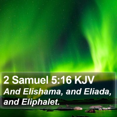 2 Samuel 5:16 KJV Bible Verse Image