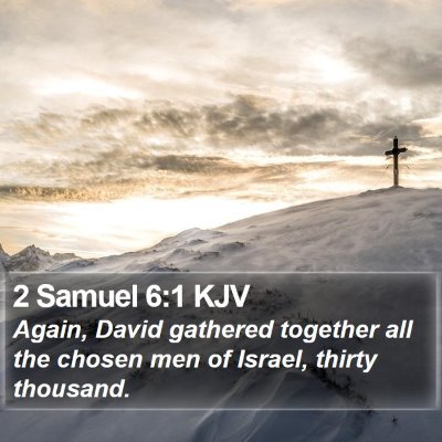 2 Samuel 6:1 KJV Bible Verse Image