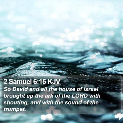 2 Samuel 6:15 KJV Bible Verse Image