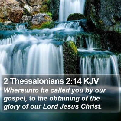 2 Thessalonians 2:14 KJV Bible Verse Image