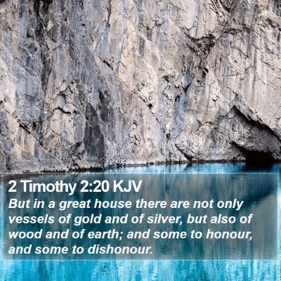 2 Timothy 2:20 KJV Bible Verse Image