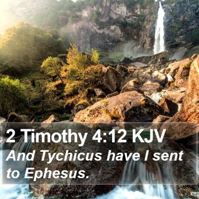 2 Timothy 4:12 KJV Bible Verse Image