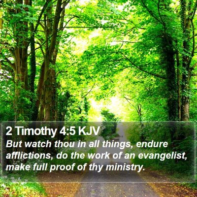 2 Timothy 4:5 KJV Bible Verse Image
