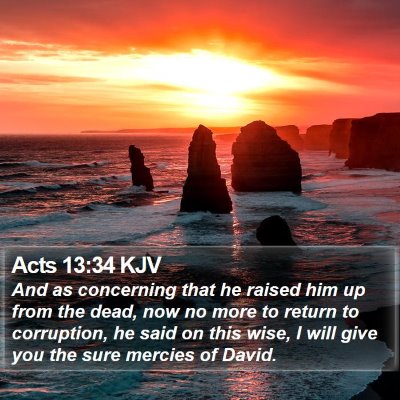 Acts 13:34 KJV Bible Verse Image