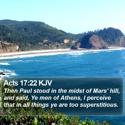 Acts 17:22 KJV Bible Verse Image